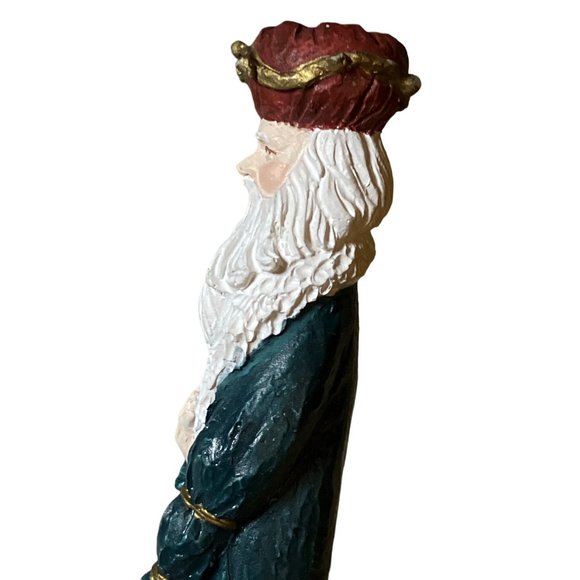 Thin Skinny Santa Figurines Set of 2 - Picture 10 of 11